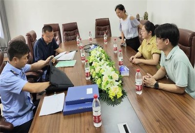 旌德縣生態環境分局入企走訪調研，優化營商環境助力日用化學產品銷售